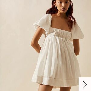 Free People babydoll dress size small